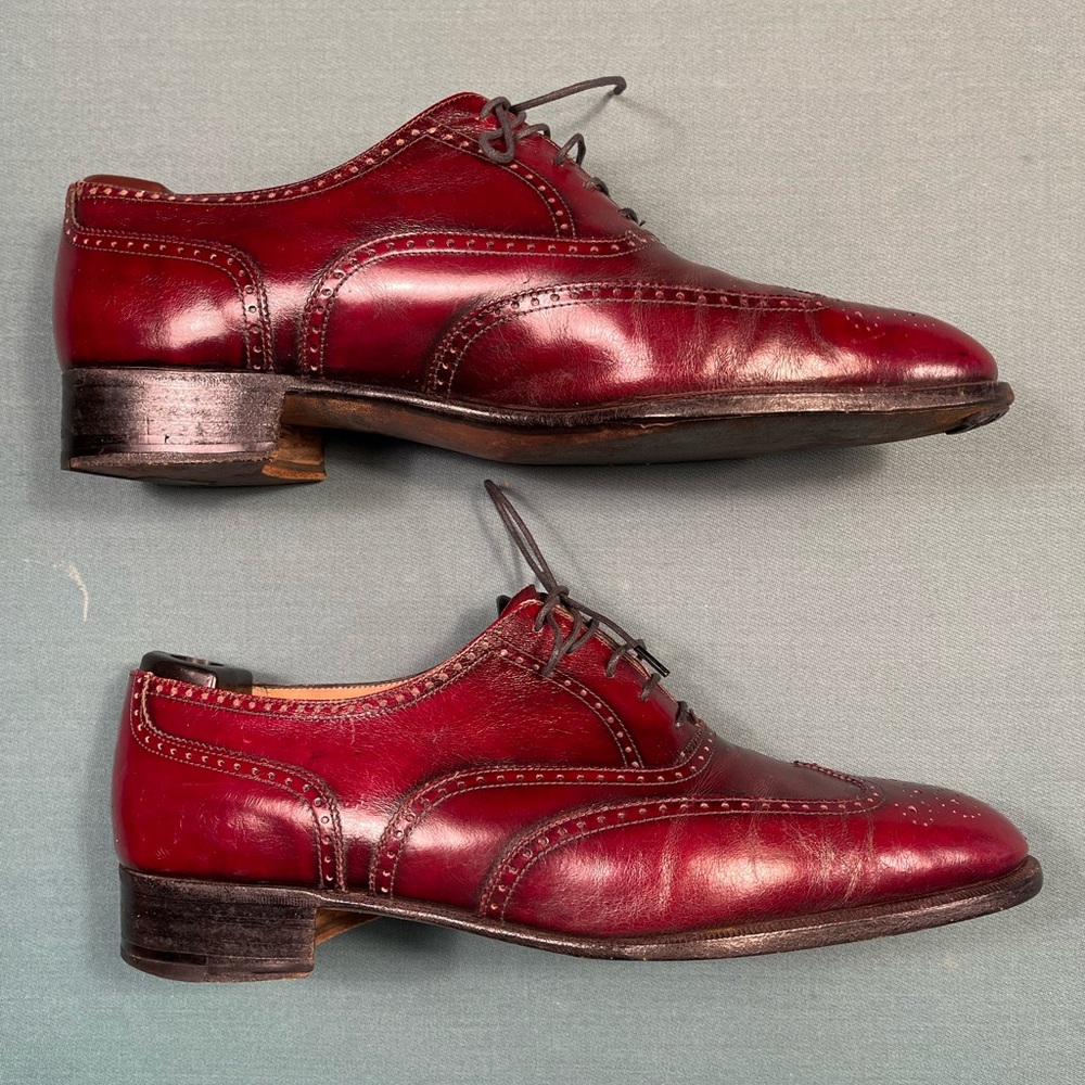 Salvatore Ferragamo Mens Dress Shoes, size 11 1/2